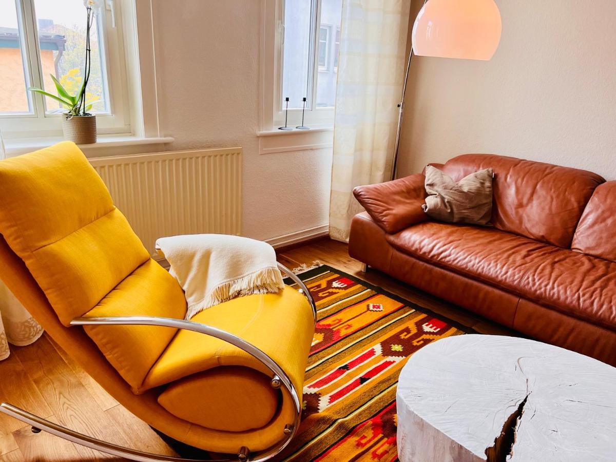 Kuschelige Helle Ferienwohnung Гота Экстерьер фото