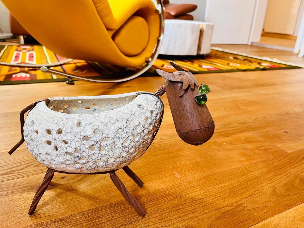 Kuschelige Helle Ferienwohnung Гота Экстерьер фото