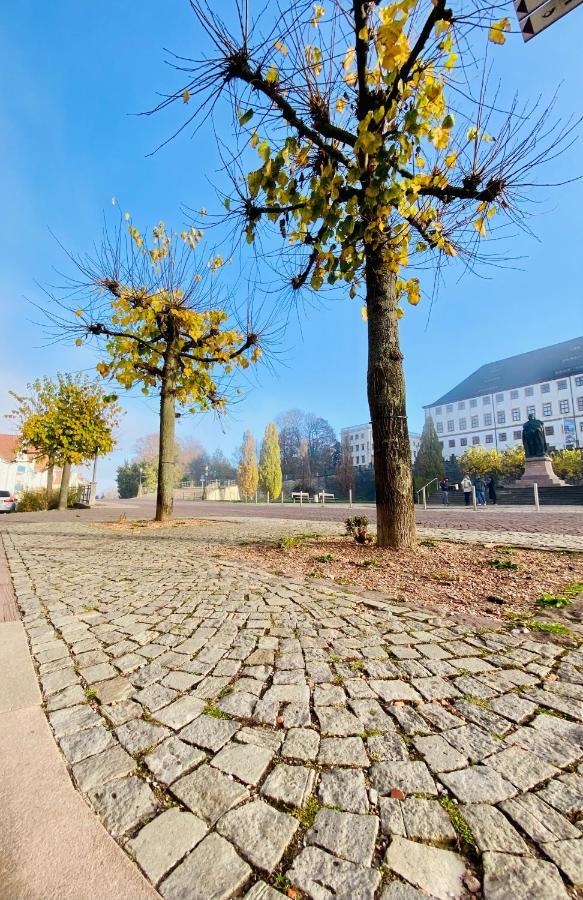 Kuschelige Helle Ferienwohnung Гота Экстерьер фото
