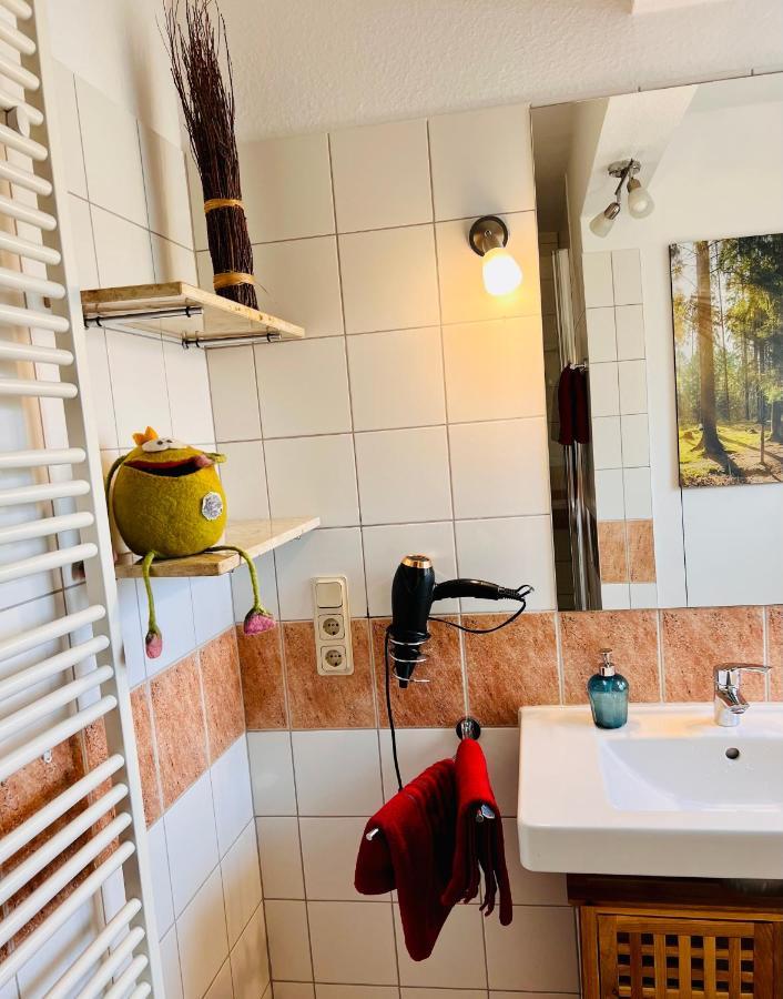 Kuschelige Helle Ferienwohnung Гота Экстерьер фото