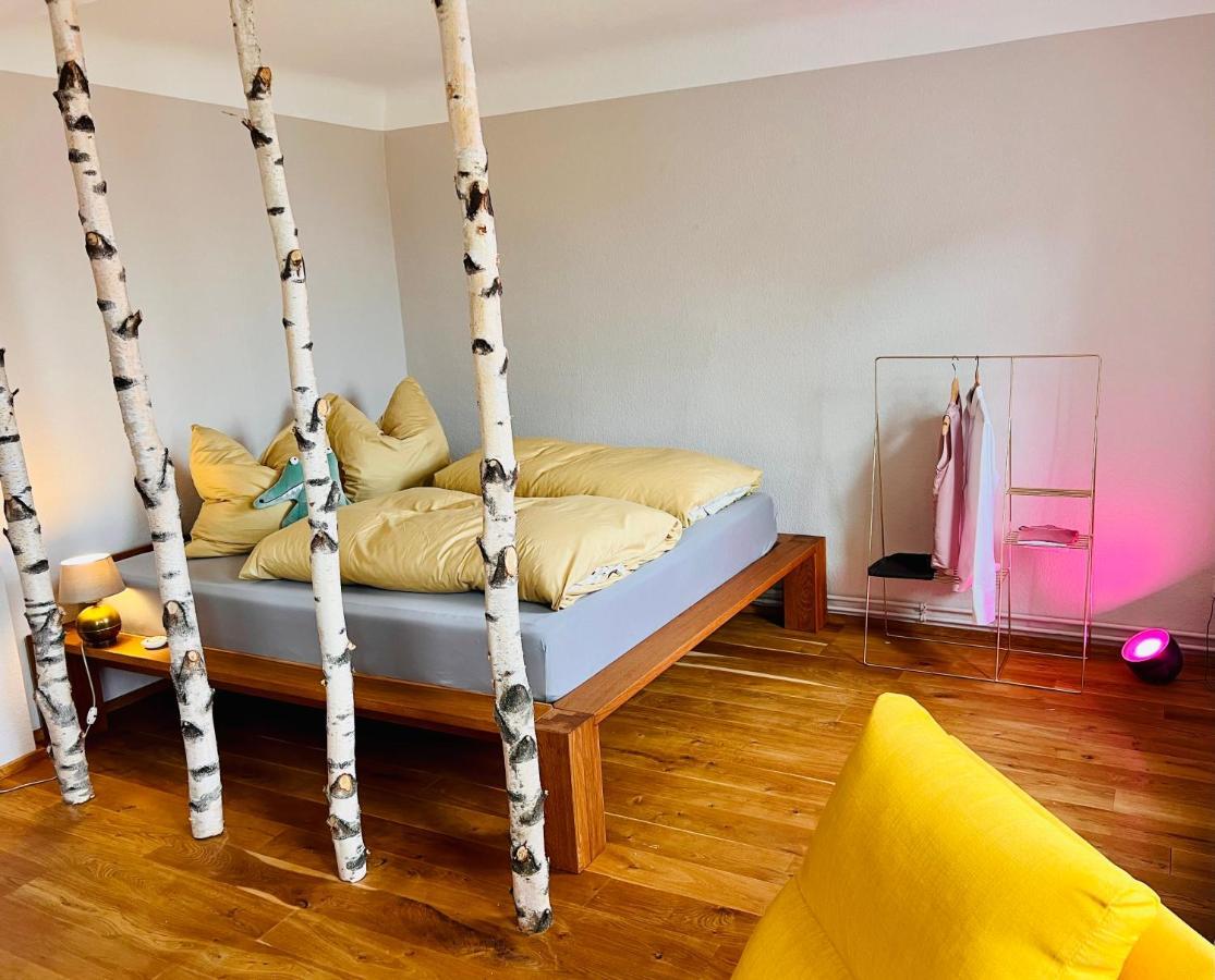 Kuschelige Helle Ferienwohnung Гота Экстерьер фото