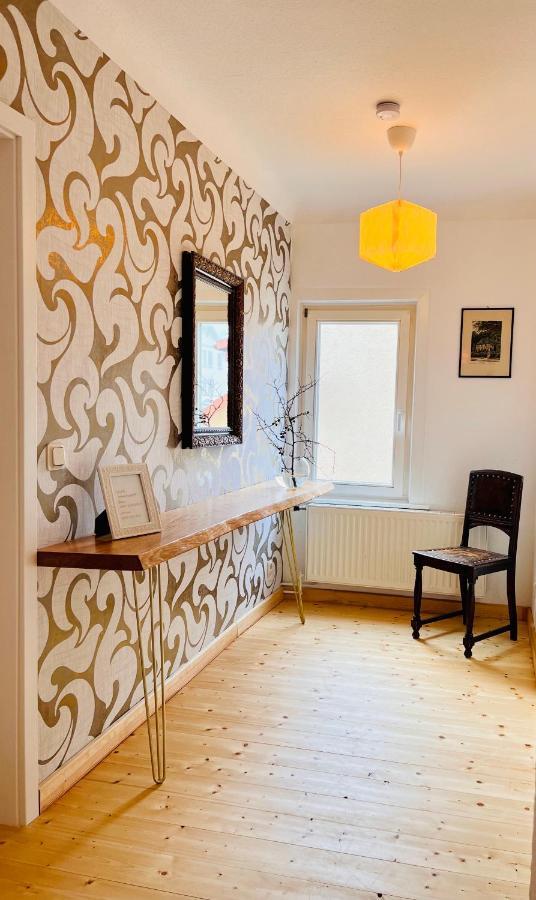 Kuschelige Helle Ferienwohnung Гота Экстерьер фото