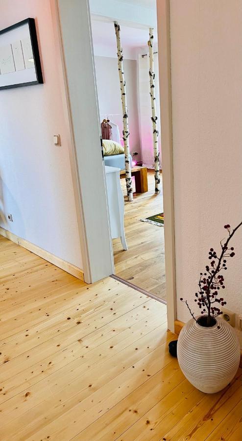 Kuschelige Helle Ferienwohnung Гота Экстерьер фото