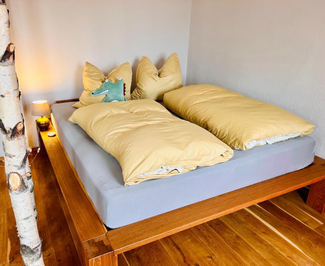 Kuschelige Helle Ferienwohnung Гота Экстерьер фото